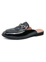 Chaussures Mocassins Pour Hommes Cuir PU Confortable Détails Métalliques Slip-On