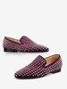 Chaussures mocassins pour hommes en cuir suédé Rivets Slip-On