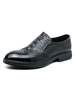 Chaussures Mocassins pour Hommes Mode Cuir PU Slip-On