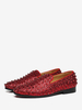 Chaussures Mocassins Pour Hommes Rivets Slip-On