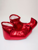 Chaussures rouges pour costumes de vacances de Noël
