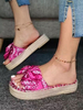 Chaussures Sandales Compensées En Soie Noire Et Satin Rubbler Semelle Doublure Synthétique Sandales Pour Femmes