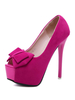 Chaussures sexy à plateforme à bout ouvert
