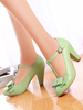 Chaussures Vintage à Bout Rond pour Femmes