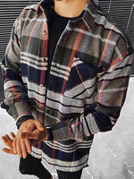 Chemise décontractée pour hommes à col rabattu Chemises décontractées imprimées dorées pour hommes