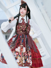 Chemise Sweet Lolita Blanche Manches Longues Col Rabattu Polyester Chemise Lolita Blouse