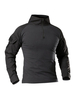Chemise tactique à manches longues pour hommes avec poches