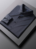 Chemises Habillées Chemises Homme Chemise Habillée Homme Classique Manches Longues Mariage Marine Foncé Noir