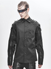Chemises tendance à manches longues pour hommes Cyberpunk Dark Raglan