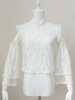 Chemisier Lolita Doux Chemisier Lolita Sans Manches en Lolita Top Sans Manches Blanc Déguisements Halloween