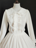 Chemisiers Lolita doux volants manches longues haut chemisier Lolita chemise Lolita blanche