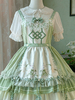 Chemisiers Mignonne Lolita Haut À Manches Courtes Haut Lolita Blanc Chemise Lolita