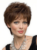 Cheveux courts perruques perruques de cheveux synthétiques féminines linier