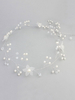 Chic Coiffure de mariage Accessoire blanc Coiffure fête de mariage