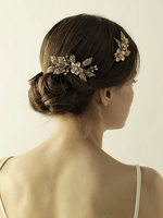 Chic Coiffure de mariage or fête de mariage Coiffure
