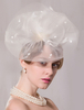 Chic Cosplay Chapeau pour femme en fibre polyester ivoire de Toussaint Flapper Déguisements Halloween