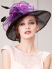 Chic Cosplay Chapeau pour femme en Rayonne de Carnaval Audrey Hepburn chapeau Déguisements Halloween