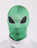 Chic Multi couleur Alien motif unisexe Lycra Spandex hottes Déguisements Halloween