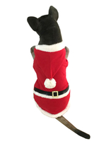 Chien Costume De Noël Robe De Chat Santa Claus Red Pet Vêtements Déguisements Halloween