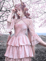 Châle à manches longues en polyester Lolita