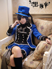 Ciel Phantomhive Cosplay Costume Black Butler Avec Accessoires Costume Bleu Déguisements Halloween Toussaint