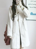 Classique Lolita Manteaux Ecru Blanc Oeillets Pardessus Synthétique Hiver Lolita Outwears Déguisements Halloween