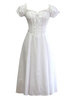 Classique Lolita OP Robe manches bouffantes lacent Volants Lolita Une Robes Piece Déguisements Halloween