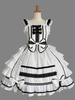 Classique Lolita Robe Volants JSK Blanc Lolita Jumper Jupes Déguisements Halloween