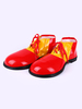 Clown Rouge Chaussures Cosplay Drôle Costume Fantaisie Bretelles Déguisements Halloween