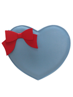 Coeur doux archet en forme de sac de Lolita en cuir d