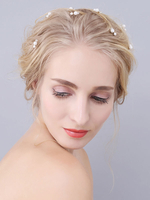 Coiffe accessoire de mariage accessoires de cheveux de mariée en métal