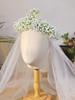 Coiffe Accessoire de mariage Accessoires de cheveux de mariée en plastique