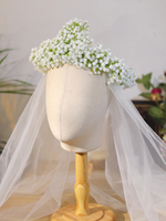 Coiffe Accessoire de mariage Accessoires de cheveux de mariée en plastique