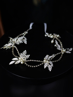 Coiffe Chapeaux de mariage Accessoires de cheveux de mariée en métal