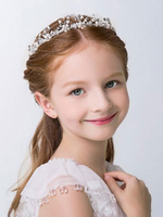 coiffe de fille de fleur accessoire de cheveux