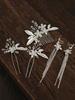 coiffe de mariage Accessoires de cheveux de mariée en métal