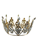 Coiffe de mariage Couvre-chef Accessoire de la couronne Strass Accessoires de cheveux de mariée en métal