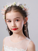 Coiffe de mariage Couvre-chef Mélange de coton Accessoires de cheveux Flowergirl