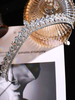 coiffe de mariage diadème accessoires de cheveux de mariée en métal