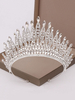 Coiffe de mariage diadème en métal strass accessoires de cheveux de mariée