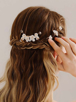 Coiffe de mariage Peigne Accessoires de cheveux de mariée en métal