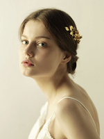 Coiffe de mariage peigne cuivre accessoires de cheveux de mariée