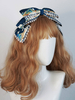 Coiffe Lolita Navy Big Shoelace Noeud Polyester Fibre Chapeaux Lolita Cheveux Accessoires