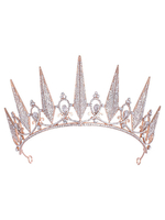 Coiffe mariage diadème accessoires de cheveux en métal pour la mariée