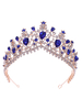 Coiffe mariage diadème strass métal accessoires de cheveux pour la mariée