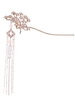 Coiffe Style Chinois Vintage Épingle À Cheveux Avec Chaîne Tussle Accessoire De Mariage En Métal De Mariée Cheveux Accessoires