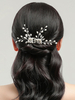 Coiffes Accessoires de cheveux en métal de mariage pour la mariée