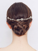 Coiffes De Mariage 2021 Pièrre De Strass Perlé Accessoires De Cheveux De Mariée