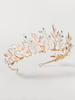 Coiffes de mariage Alliage Feuilles Accessoires de cheveux de mariée