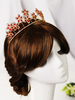 Coiffes de mariage Chapeaux Accessoires de cheveux de mariée en cristal en métal